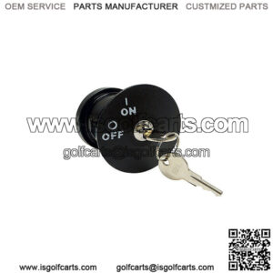 Ezgo Golf Cart Gas RXV 2008 & Newer Key Switch E-Z-G-O Ignition Switch