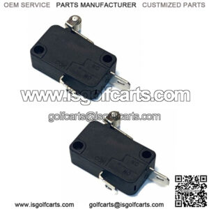 2 Accelerator Floor Pedal Micro Switch for E-Z-Go Golf Cart TXT & Medalist 94-Up
