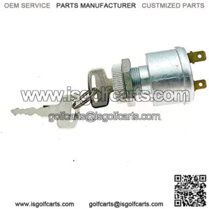 Ignition Switch for EZGO E-Z-GO Golf Cars Replace 17421G1