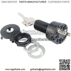 Starter Switch, Golf Cart Ignition Switch Club Car Precedent Electric 2004+&2018-UP Tempo 2Terminal,OEM# 102508601