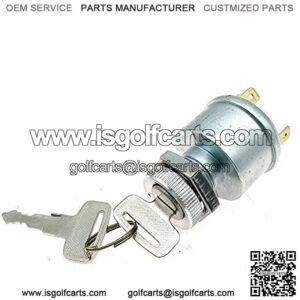 Ignition Switch Key Starter Switch for EZGO TXT EZGO Golf Cart Replace 33639-G01 33639G01