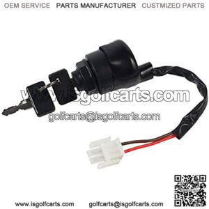 Ignition Key Switch Fits Yamaha Golf Cart Models G11 G16 G20 G21 G22 1996-2006