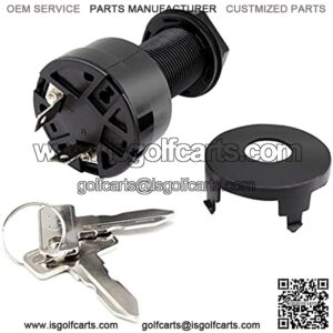 Golf Cart Starter Switch, Ignition Switch, for Club Car Precedent Key Switch Electric 2004+ 2 Terminal OEM ??102508601