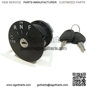 Ignition Switch with 2 Keys for 2008-2019 E-Z-GO RXV Utility Golf Carts