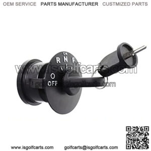 Ignition Key Switch & Keys Replacement for 48V Electric Golf Cart Years 2008 - Up