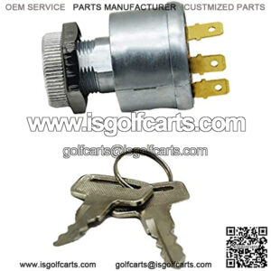 Key Ignition Switch 33639-G01 for EZGO Golf Cart Key Starter 4 Terminal 81+ Gas Electric 33639G01