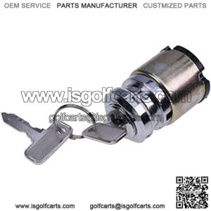 4 Terminal Ignition Key Switch with 2 Keys 1012415 CP1012415 2615 Compatible with Club Car Gas Golf Cart 1983.5-1995