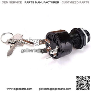 Ignition Key Switch Precedent 1025151 Common Key for Club Car Golf Car 2004, 4-Pin