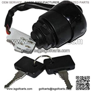 JN3-82510-00-00 Replacement for Yamaha G14 Golf Carts Ignition Key Switch W/ 2 Keys