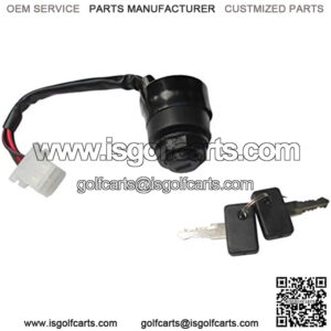 New Ignition Key Switch for Yamaha Golf Cart G14 Repl.# JN3-82510-00-00