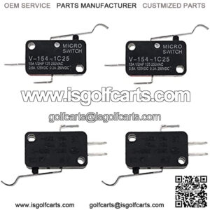 Micro Switch 2 & 3 Prong Terminal Fit for Golf Cart Club Car DS & Precedent 1014807 1014808