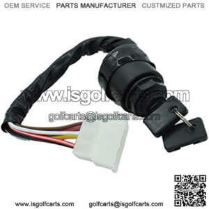 J17-82508-20 Ignition Switch Fits for Yamaha Gas 2 Cycle Golf Cart G1 Models 1979-1989