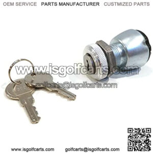 Ignition Switch with 2 Keys for E-Z-GO Shuttle Series Utility Vehicle Golf Cart