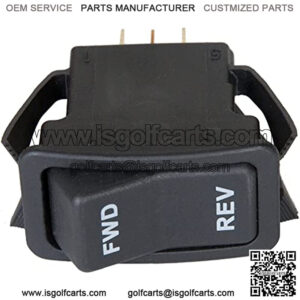Golf Cart Forward Reverse Switch Assembly for EZGO TXT 2003-up PDS, FWD REV Rocker Switch, Replace OEM 74323G01, 74323-G01