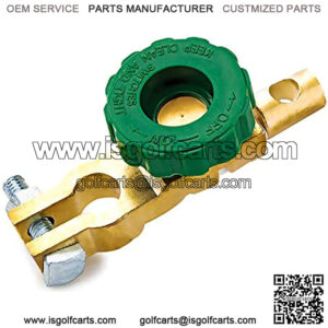 Cut/Shut Off Marine Battery Switch, Top Post Battery Terminal Link Quick Switch, Power Master Kill Disconnect Switch Isolator 100/500 Amp for Boat Small Yacht RV Camper Truck Car Vehicle