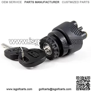 GOLF CARTS UNIVERSE Golf Cart Ignition Key Switch Off/ON Club Car EZ-GO Yamaha