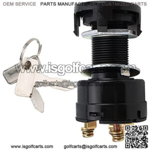 101826301 Golf Cart Ignition Switch with Keys Fits for Club Car DS 1996-up Re# 1018263-01 101826301 1012505