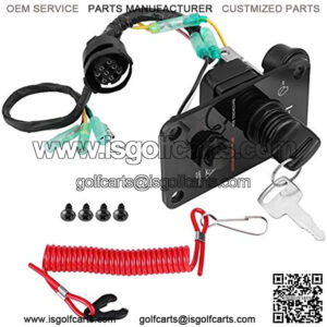 12V Single Key Switch Panel Assembly for Outboard Engine Yacht 704-82570-12-00