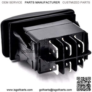 20 AMP Upgrade 48 Volt 101856001 101856002 Electric Golf Cart Forward Reverse Switch Replaces Club Car Precedent DS PowerDrive Plus Electric