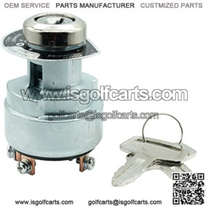 Ignition Starter Key Switch Replace 1E013-63590 1E013-63592 183827 fit for Hyundai HSL850-7, Grasshopper 721 321D 722D 722D2 725DT6 729T6 329 928D 928D2 930D2