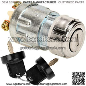 Ignition Switch with Key Universal 3 Wire Engine Starter Switch for Car,Honda Motorcycle,Tractor,Forklift,Truck,Scooter,Trailer,Agricultural Modified Car