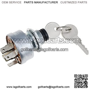 Starter Ignition Switch for John Deere 130 160 165 170 175 180 185 240 245 260 265 285 320 500 EZTrak Ztrak Z225 Z235 Z245 Z255 Z335 Z345 Z425 Z435 Z445 Z465 Z510A Z520A Z525E Z625