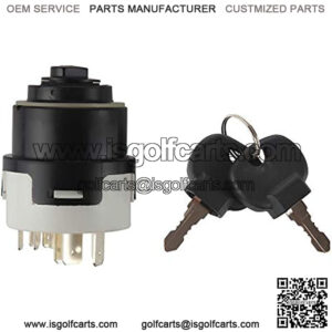 701-45500 85804674 50988 JCB Ignition Switch 4 Position 7 Terminal 2 Keys for Excavator Parts and New Holland NH Case JCB200 JCB220 JCB 3cx 4cx 1532371C2 50988 20500101 85804674
