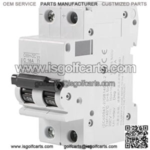 2 Wires Ignition Switch Key Starter Switch with 2 Keys On-Off for Electric Scooter ATV Moped Go Kart (Picture is displayed incorrectly, Please Refer to The Picture Shown in The Comment for Details)