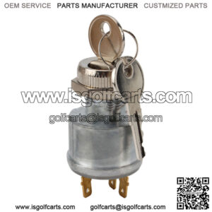 For EZGO Golf Cart Ignition Switch Key Starter Switch Keys 1981 Up TXT 33639G01