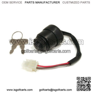 Key Switch with Wire Harness & Keys for 1993-2001 Yamaha G11 Gas Golf Cart Motor
