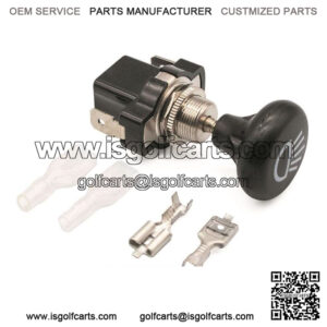 Universal Golf Cart 12 Volts Headlight Push Pull Switch OEM# 4034 (Club Car)