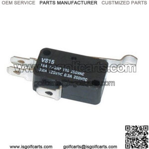 Club Car DS/ Precedent Micro Switch - 3 terminal (For DS Gas 1984+, Electric 1980+ & Precedent)