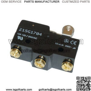 EZGO TXT/ Marathon Micro Switch - 3 terminal (Fits TXT Gas & Electric 1965+ Non-DCS, Marathon 1983-1994)