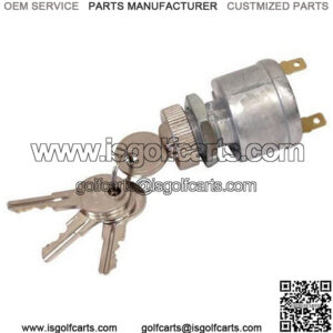 EZGO Key Switch - 2 Terminal w/ Mixed Key Codes