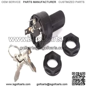 Common Key Switch for Club Car Precedent Electric Golf Carts 2004 & up