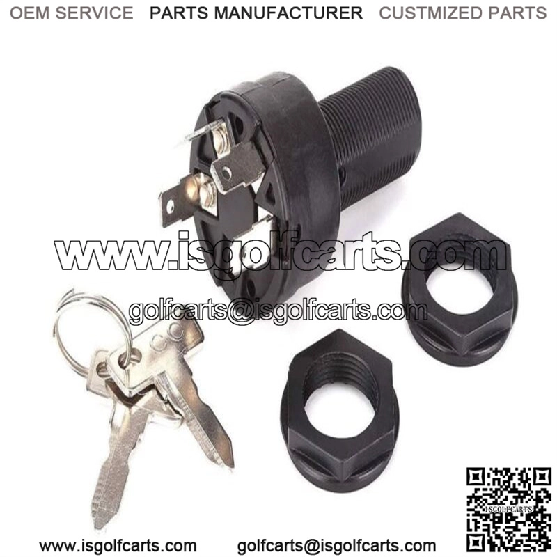 Common Key Switch for Club Car Precedent Electric Golf Carts 2004 & up