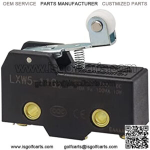 Marathon 3 Terminal Micro Switch with Roller for EZGO TXT Golf Cart, OEM 10606-G1 10606-G2 17928-G1 31535-G1