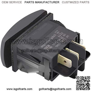 Club Car 48V Forward Reverse Switch for 1996-Up Club Car Precedent PowerDrive Electric Golf Cart,Replaces OEM 101856001 101856002