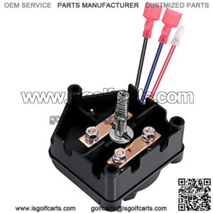 Club Car DS Golf Cart Forward Reverse Switch for 1990-1994 36V Series, 1996 & Up 48 Volt Models, Replaces OEM 101753004