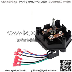 Golf Cart 48V Heavy Duty Forward & Reverse Switch Assembly for 1996-up Club Car DS Models OEM# 101753005