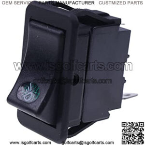 Rocker Switch 386849A1 Front Work Lamp Switch Compatible with New Holland LV80 U80 U80B Case 580 590