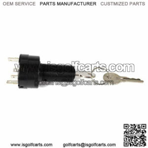 Club Car Golf Cart Uncommon Key Switch with Key - Gas DS/Precedent
