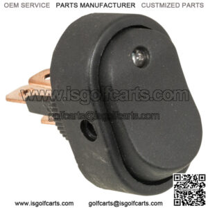 Universal Golf Cart Heavy Duty Rocker Switch with Blue LED Club Car EZGO Yamaha