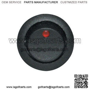 Golf Cart LED Indicator Toggle Switch, 12V/16A- Bag of 5