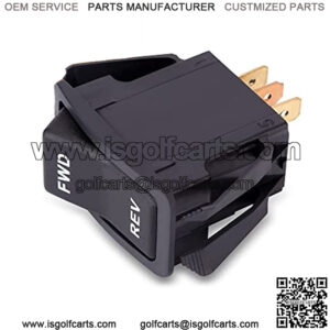 EZGO TXT Forward Reverse Switch Medalist Key Switch Plate with Forward and Reverse Switch, USB Charger Socket, Voltmeter for EZGO TXT PDS 2003-up 74323G01 74323-G01