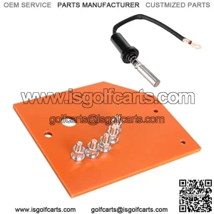 Golf Cart Speed Control Movable Wiper Contact Switch with Switch Board for EZGO Marathon Electric 1982-1993, OEM 17504-G1,18741-G1