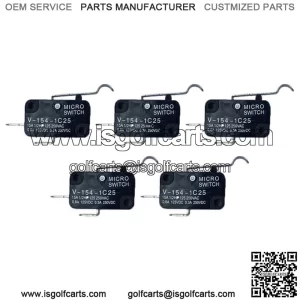 5 Pack Club Car Cart 1980-up 2 Prong Micro Switch Speed Forward Reverse 1014808