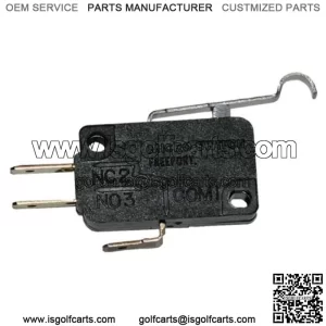 Club Car Golf Cart 3-Terminal Micro Switch Fits Elect and Gas Models | 1980 - up