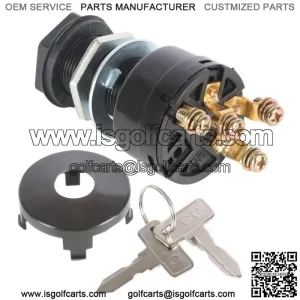 Starter Ignition Key Switch 4-Pin 101826301 For Club Car Golf Cart 1012505