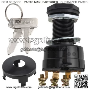 For Club Car DS Gas Cart 1996 up 1018263-01 Golf Cart Ignition Key Switch